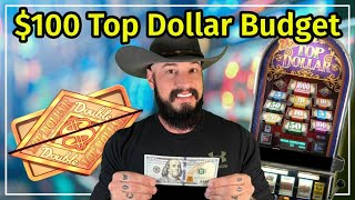 Classic Double Top Dollar Slot 🎰 Live Play 100 Starting budget 🤠 [upl. by Eiba32]