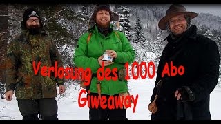 Verlosung 1000 Abo Giveaways [upl. by Elizabet]