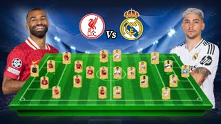 Liverpool Vs Real Madrid Head To Head Predicted Lineup  Champions League MatchDay 05🔥😱 [upl. by Romona]