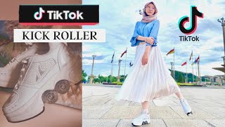 TIKTOK KICK ROLLER SHOES aka ROLLER SKATE  Unboxing  review [upl. by Weisbart575]