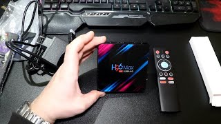 H96 MAX 4K Ultra HD ТВприставка Android ТВ Смарт ТВприставка 2020 H96 MAX Обзор и тест [upl. by Asilam]