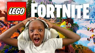 Super Siah Reacts To LEGO FORTNITE [upl. by Amelina]