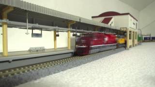 KATO N Scale UNITRACK Double Track Layout 2 [upl. by Snow922]