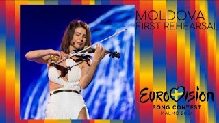 Moldova 🇲🇩  First Rehearsal  Eurovision 2024 [upl. by Notserc]