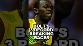 Usain Bolt 3 Record Breaking Races 100m 200m Jamaica Olympic World Championship [upl. by Zaria]