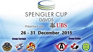 Spengler Cup 2015 Game 11 Final highlights [upl. by Iruj]