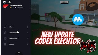 NEW UPDATE CODEX EXECUTOR FOR ANDROIDEMULATOR [upl. by Ramedlav]