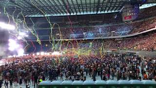 Cesare Cremonini live San Siro Milano Tour stadi 2018 [upl. by Aner]