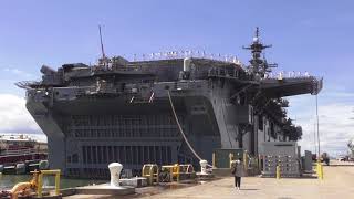 USS Wasp departs Norfolk for Japan [upl. by Ortiz]