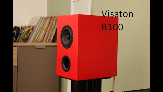 DIY speakers with Visaton B100  Pass F5  Roksan Kandy K2  Pioneer N70AE [upl. by Sivraj]