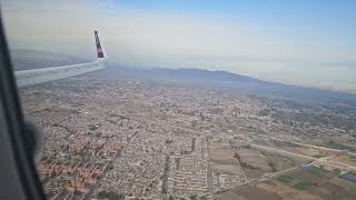 Volaris Airbus A321 Landing Felipe Angeles international airport [upl. by Ennayhs]