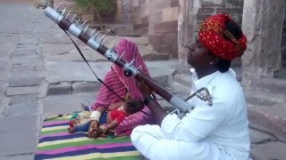 Rajasthani folk music on Ravanahatha [upl. by Notluf]