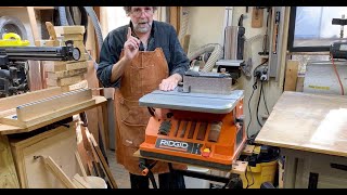 Ridgid Oscillating Edge BeltSpindle Sander One Year Review  S2E1 [upl. by Nenerb]