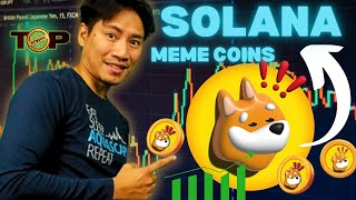 Solana Meme Coins  Top Solana Meme Coins  Meme Token Solana [upl. by Kirt]