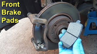 Brake Pad Renewal  Nissan Micra K12 [upl. by Solhcin]