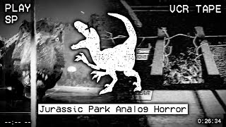 JURASSIC PARK ANALOG HORROR AQUELAS COISAS NÃO SÃO DINOSSAUROS [upl. by Joelly]