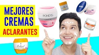 CREMAS ACLARADORAS DE PIEL  TOP 5 MEJORES CREMAS BLANQUEADORAS  AndyZaturno [upl. by Sirap]