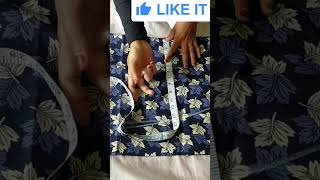 Maxi cutting and stitching youtubeshorts fashion diywear puffsleeve [upl. by Mirilla739]