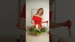 Christmas Table Decoration DIY [upl. by Ludwigg795]