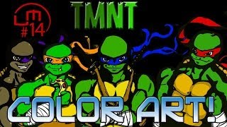 quotColorindoquot as Tartarugas Ninjas no Photoshop [upl. by Schnur]