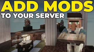 How To Add Mods to a Minecraft Server 1213 [upl. by Ahsahtan201]