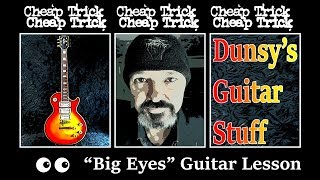 LESSON How to Play Classic Rock  Cheap Trick quotBig Eyesquot [upl. by Hehre470]