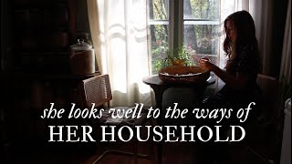 Organizing Building The Home Economy Slow Living Christian Homemaking [upl. by Nickey]