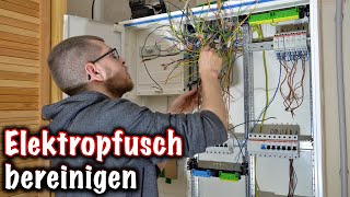 Sicherungskasten in 15 Stunden aufräumen ElektroM [upl. by Enaj251]