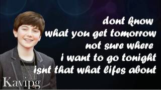 Greyson Chance  Take A Look At Me Now  Lyrics On Screen [upl. by Ader]