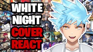 This is AMAZING  Honkai Star Rail EN VA quotWhite Nightquot Cover React [upl. by Harolda]