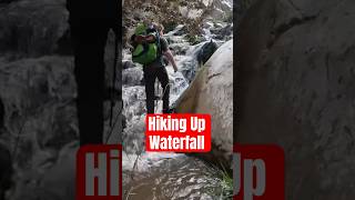 Conquering Waterfall Obstacle To Reach Mojave Desert Ghost Town [upl. by Eidak]