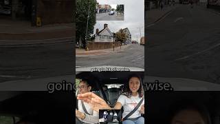 😰BACK TYRE driving lesson learn howto drive car london road [upl. by Antsirhc344]