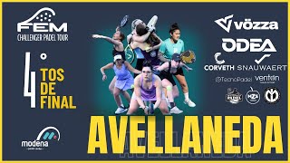 4tos de final  2da Etapa FEM Challenger Padel Tour  Avellaneda [upl. by Tara]