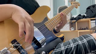 MUSE  Hysteria Bass Cover [upl. by Petit179]