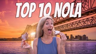 Top 10 BEST Things To Do In New Orleans  NOLA Travel Guide [upl. by Peednama454]