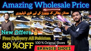 ✌️🇵🇰Free Delivery  Branded Shoes In Karachi  Shoes Wholesale Market  Wholesale Price  Preloved [upl. by Aciretnahs]