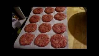 How to Make Seasoned Rabbit Burger Patties [upl. by Scandura]