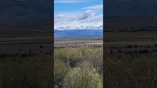 Wind River Mountains from Pinedale Wyoming wyoming [upl. by Airednaxela]