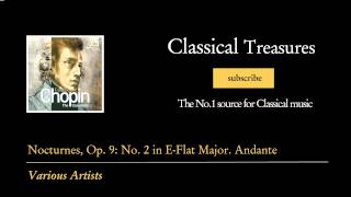 Frederic Chopin  Nocturnes Op 9 No 2 in EFlat Major Andante [upl. by Eimarej59]