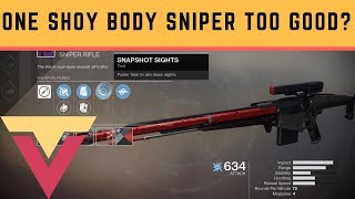 New One Shot Body Sniper OP Tatara Gaze Black Armory Sniper [upl. by Mw566]