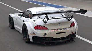 BMW Z4 E89 GT3 Tribute  BEST Sounding GT3 EVER  44 NA V8 8500rpm [upl. by Glarum]