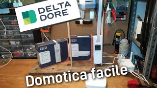 Tapparella Smart con Delta Dore Avvolgibile elettrico domotica facile [upl. by Elman]