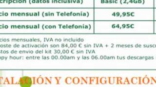 Conexión a Internet por Satélite SIN línea telefónica [upl. by Ahsilac]