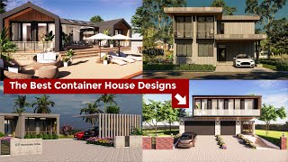 CONTAINER HOMES DESIGN  The Best Floor Plans 2023 [upl. by Yadnil]