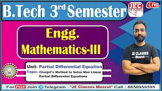 09 BTech 2nd Year Engg MathematicsIII Unit01 Partial Differential Equation By Ashish Sir AKTU [upl. by Notniv393]