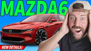 The NEXT Mazda 6 Sedan has been TRADEMARKED  Heres what to expect [upl. by Llewxam867]