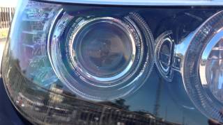 BMW E60 variable Lichtverteilung  Perfektes Licht intelligent gesteuert HD [upl. by Nonarb170]