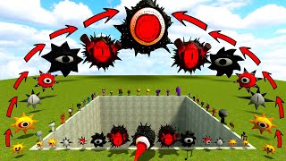 NEW EVOLUTION OF MR SUN INCREDIBOX SPRUNKI SONG SPARTAN KICKING BIG HOLE in Garrys Mod [upl. by Ridley]