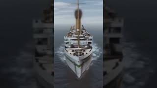 Britannic wreck after and before [upl. by Dolores]