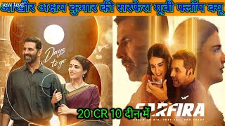 Sarfira Box Office Collection Akshay Kumar Paresh Rawal worldwide collection Sarfira 9st Dey [upl. by Brose]